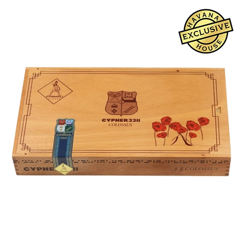 Casdagli Cypher 3311 Colossus Toro Gordo Cigar – Box of 8