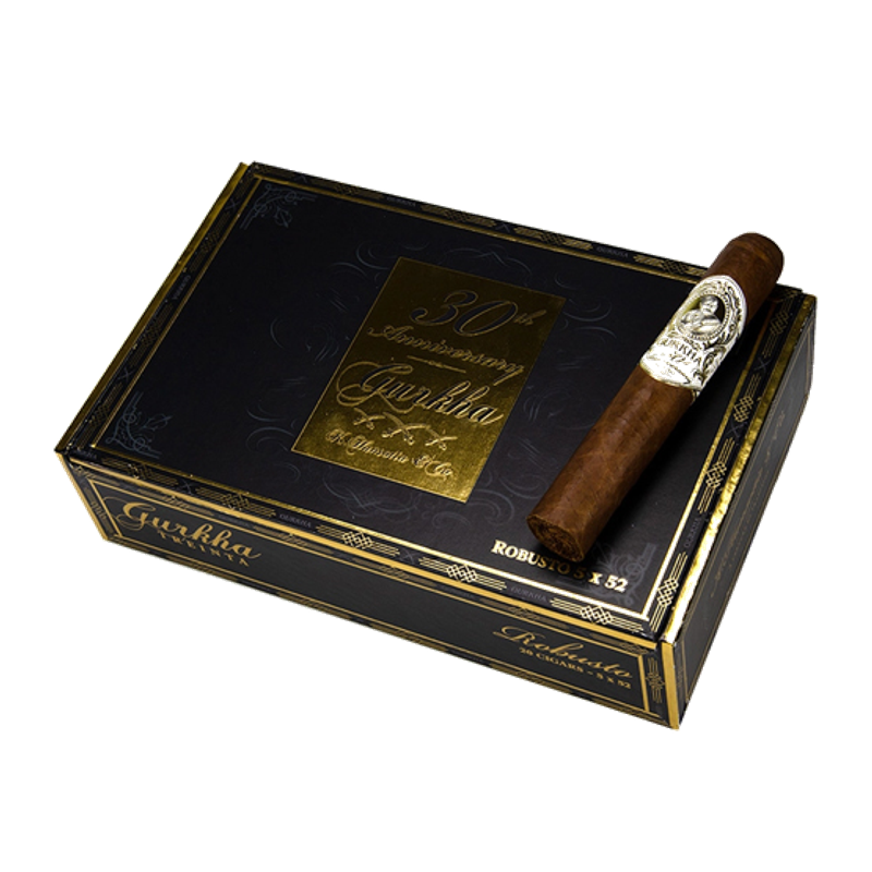 Gurkha 30th Anniversary Limited Edition Treinta Robusto Cigar – Box of 20