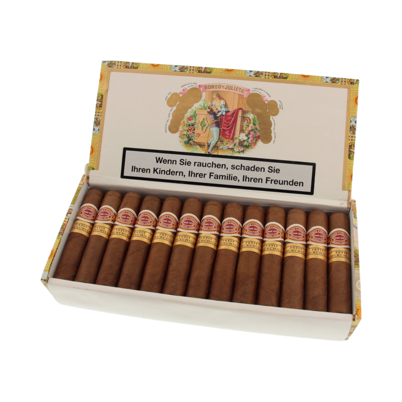 Romeo y Julieta Petit Churchill alternate view