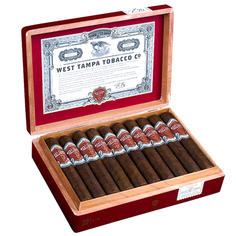 West Tampa Tobacco Company Red Robusto Cigar – Box of 20
