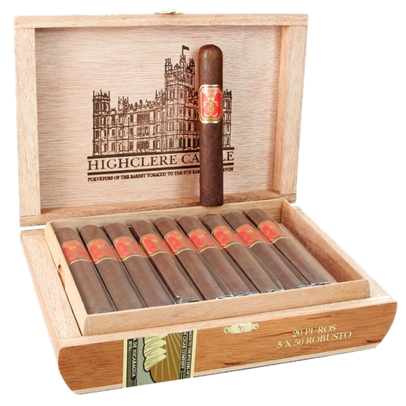 Highclere Castle Victorian Robusto Cigar – Box of 20
