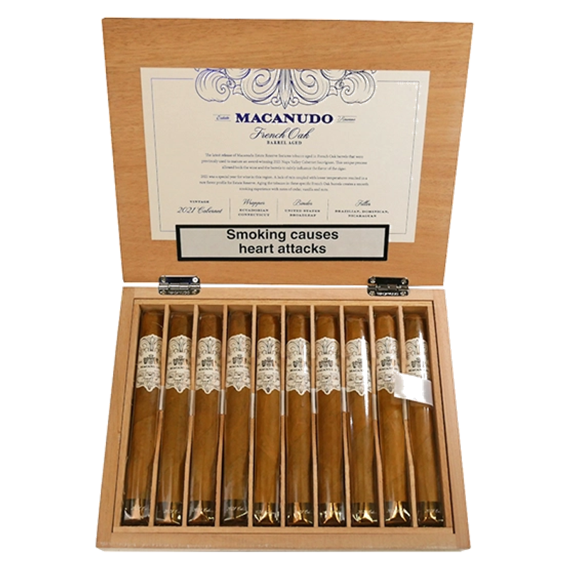 Macanudo French Oak Churchill – Box of 10