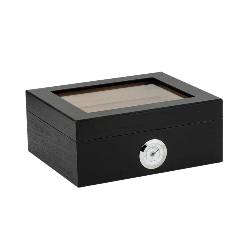 XIKAR Humidor Supreme “Capri” Glasstop Desktop Humidor (25‑50 ct)