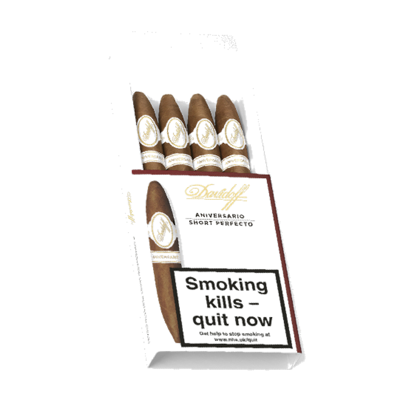 Davidoff Aniversario Short Perfecto Cigar – Pack of 4