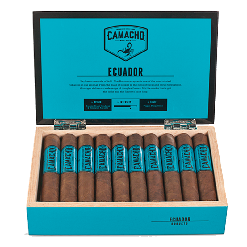 Camacho Ecuador Robusto Cigar – Box of 20