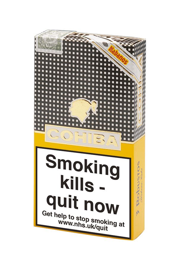 Cohiba Robustos alternate view
