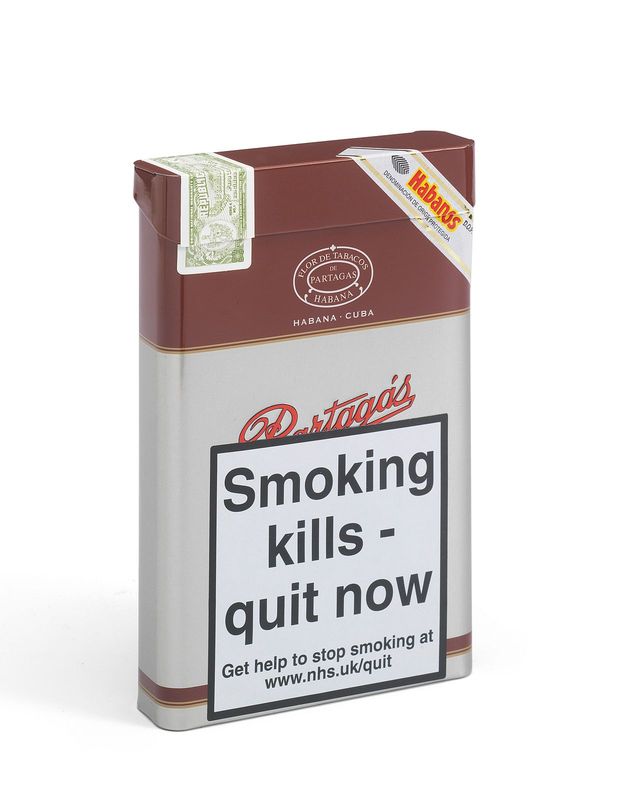 Partagas Capitols - Tins alternate view