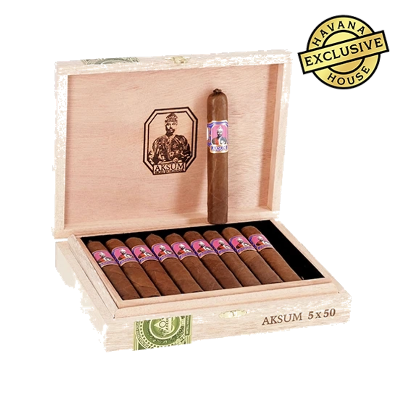 Foundation Aksum Claro Robusto Cigar – Box of 10 [Havana House Exclusive]