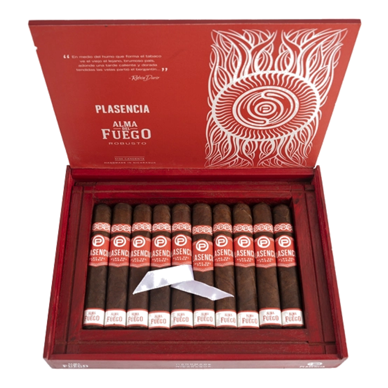 Plasencia Alma Del Fuego Candente Cigar – Box of 10