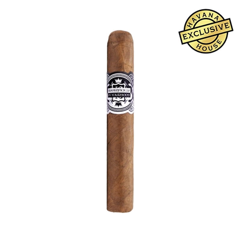 Jas Sum Kral Toothpick 2.0 Robusto Habano Cigar – Single