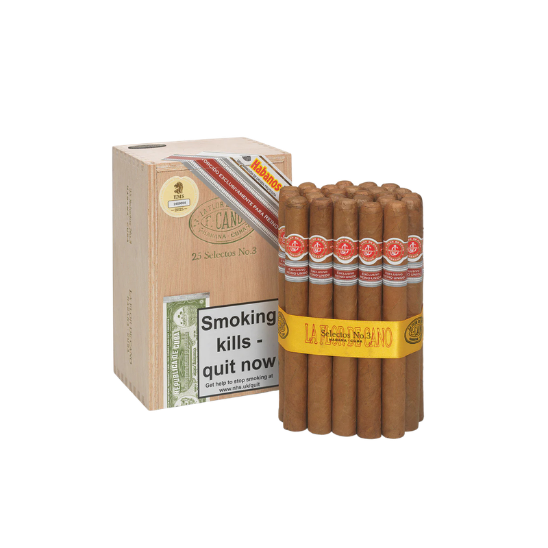 La Flor de Cano Selectos No.3 UK Regional Edition alternate view