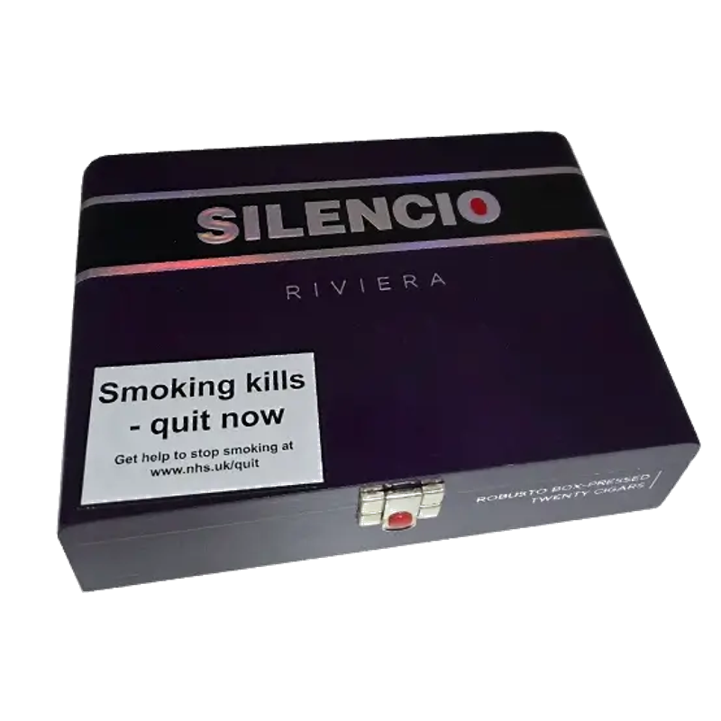 Silencio Riviera Robusto Cigar – Box of 20