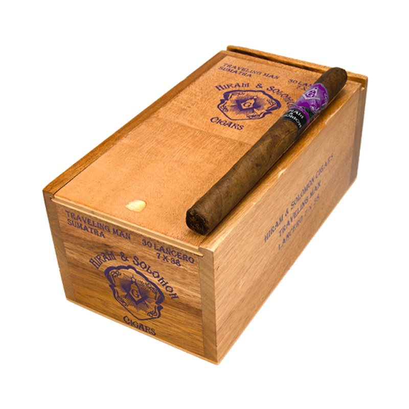 Hiram & Solomon Traveling Man Lancero Cigar – Box of 30