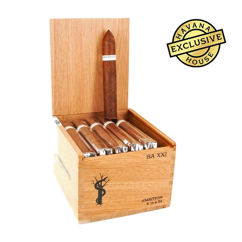 RoMa Craft Intemperance BA XXI Ambition Belicoso Cigar – Box of 24